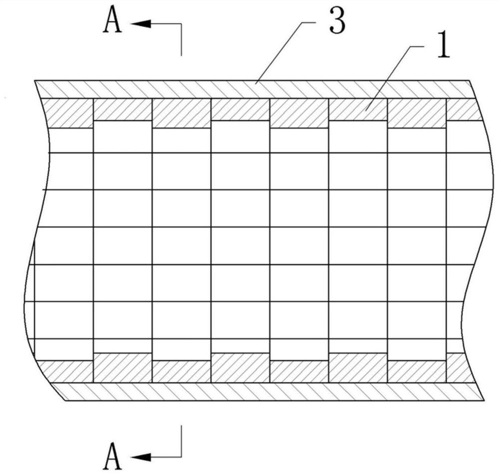 Inner wall structure of hazardous waste incineration rotary kiln