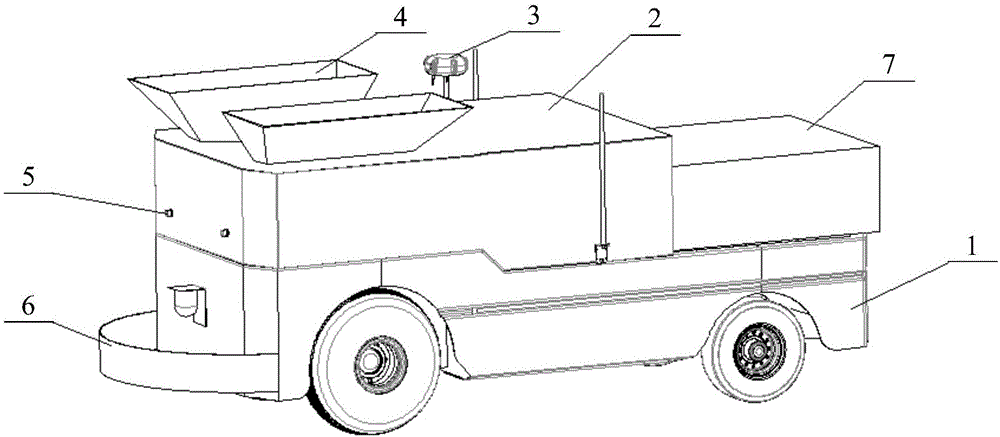 Water replenishing method and water replenishing truck for photovoltaic panel cleaning machines