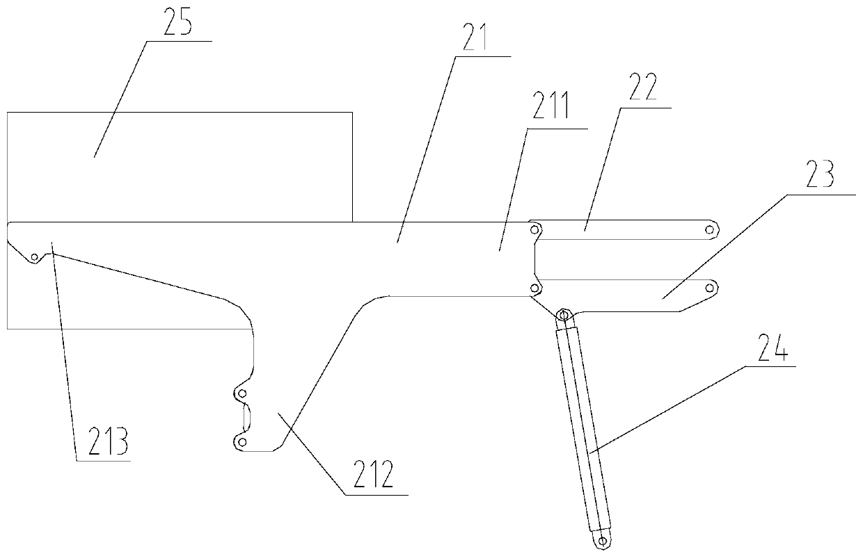 Horizontal vertical compression type garbage compression equipment