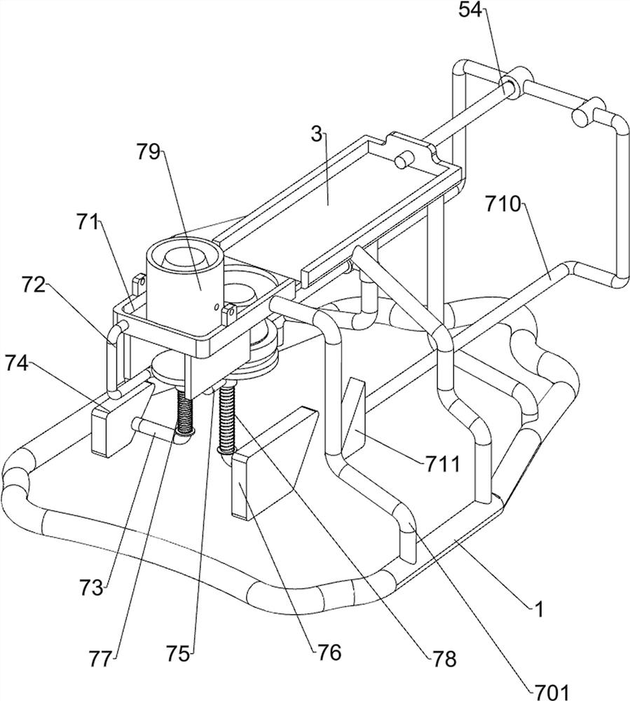 Garbage can opening coloring all-in-one machine