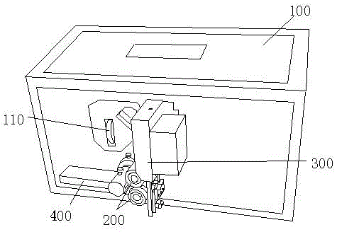 Fixed-length cutting machine for silicone rubber strips