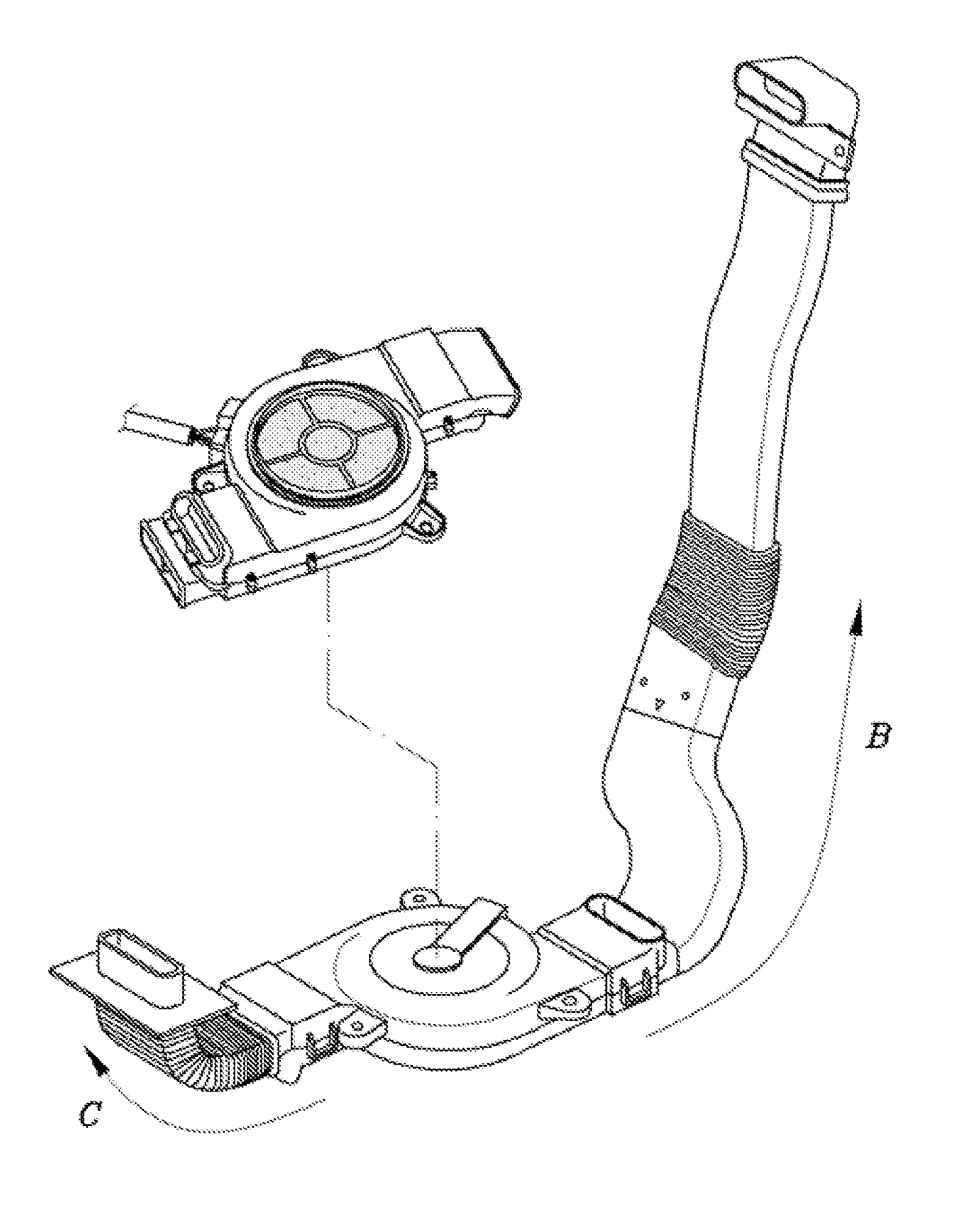 Air-conditioning ventilation seat module for vehicles