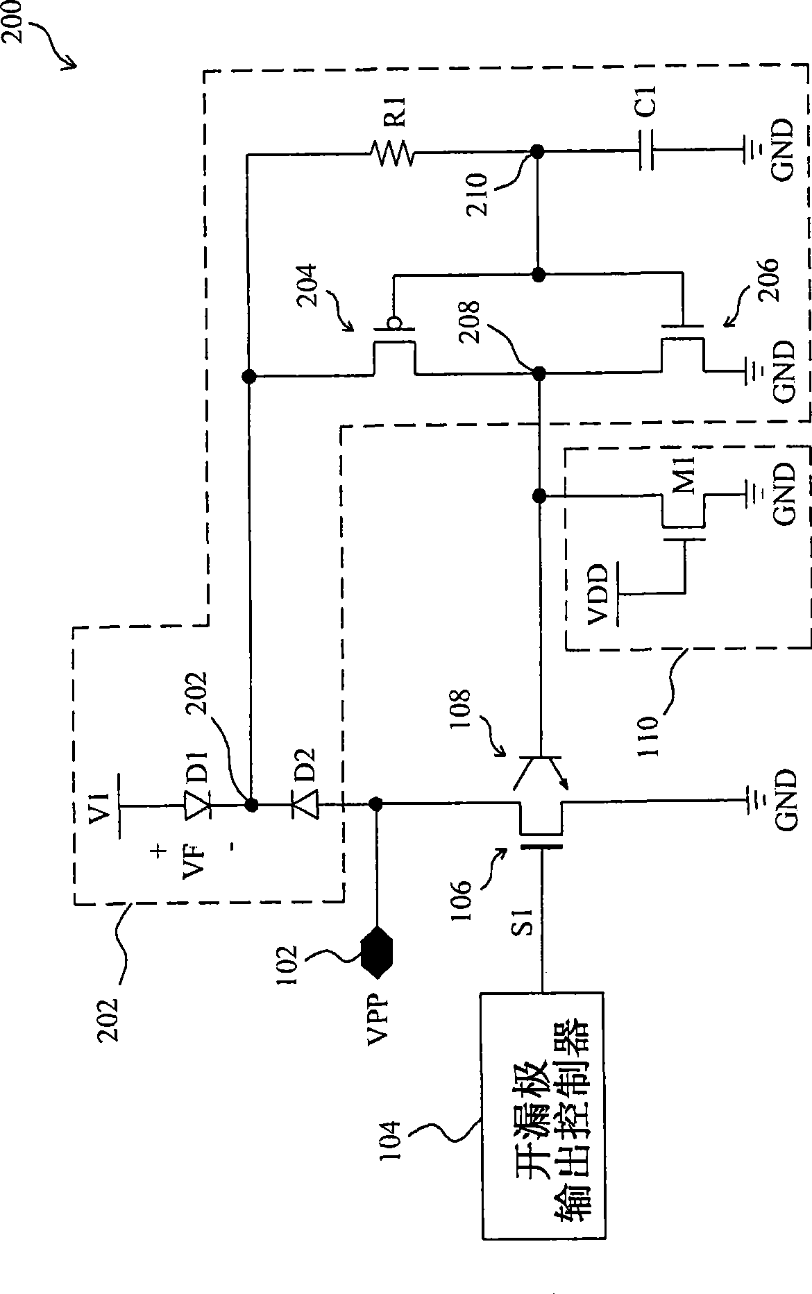 Electrostatic discharge protecting device of high-voltage cushion