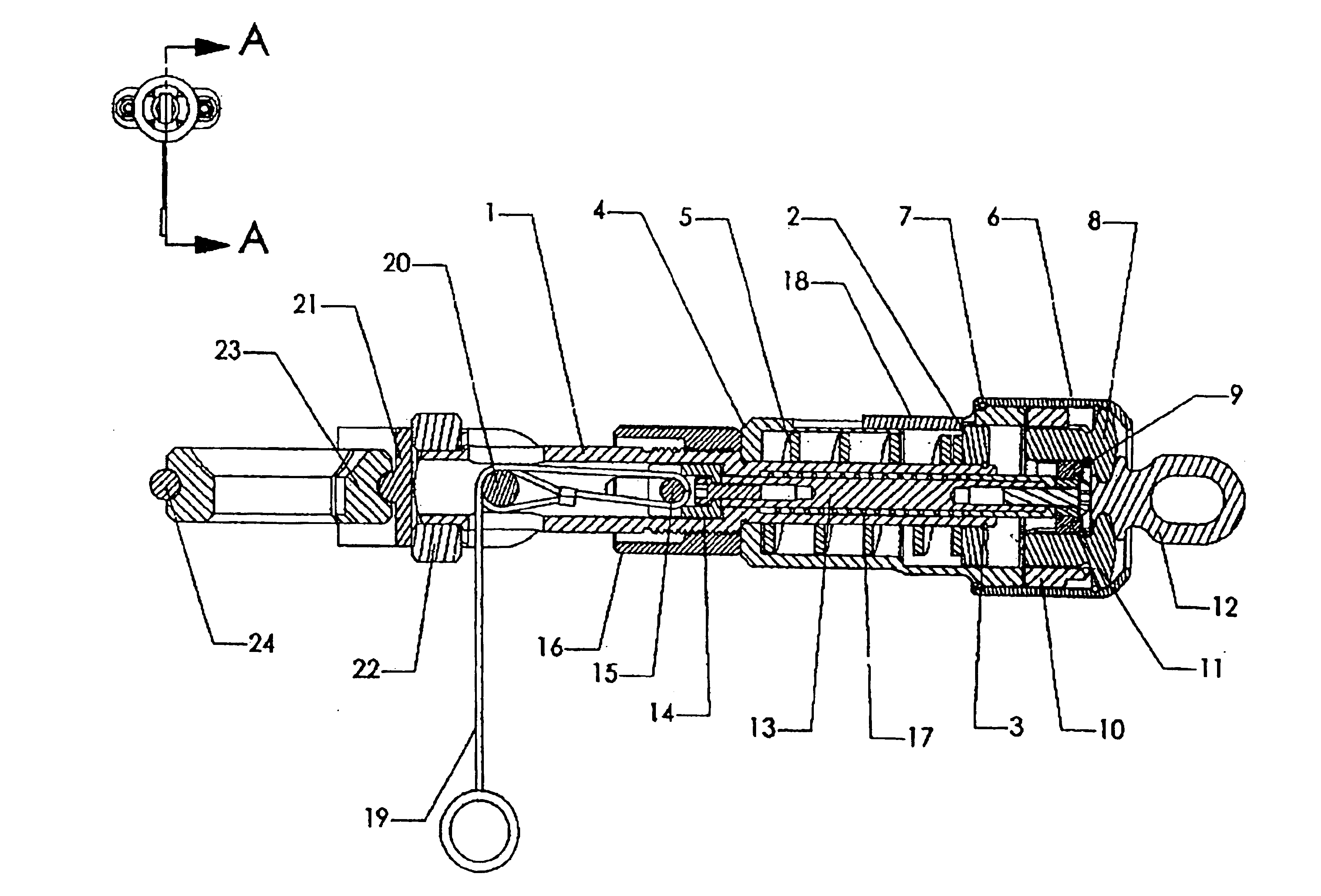 Swivel/quick release device for tow rope