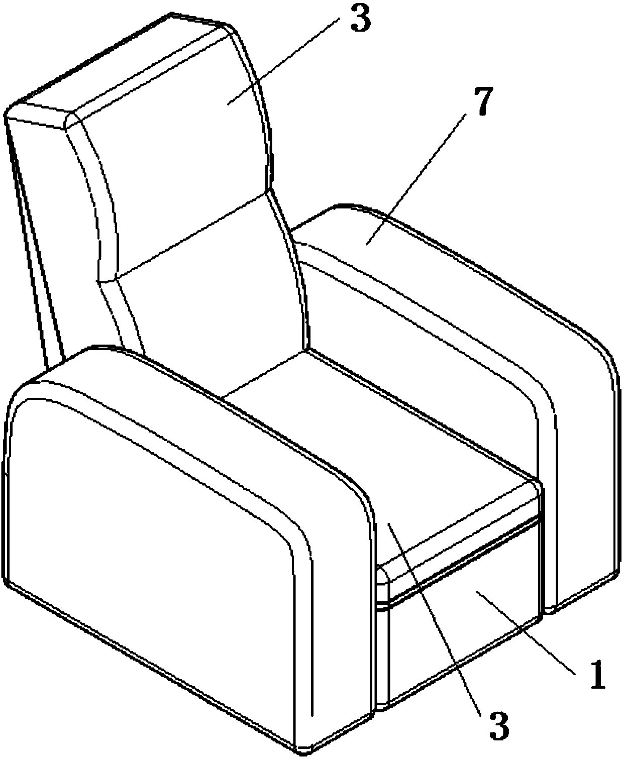 Resonance chair with physical therapy function