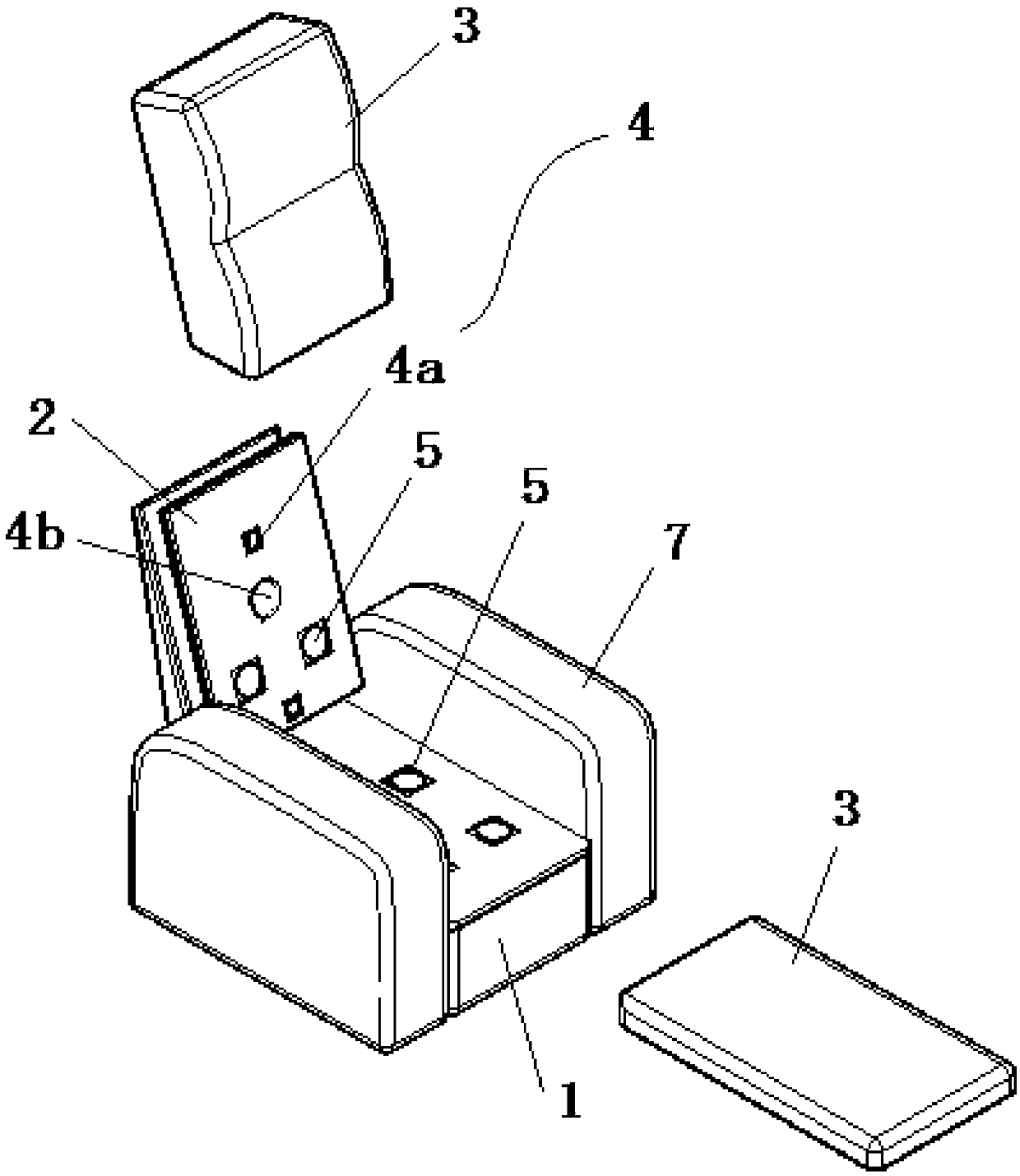 Resonance chair with physical therapy function