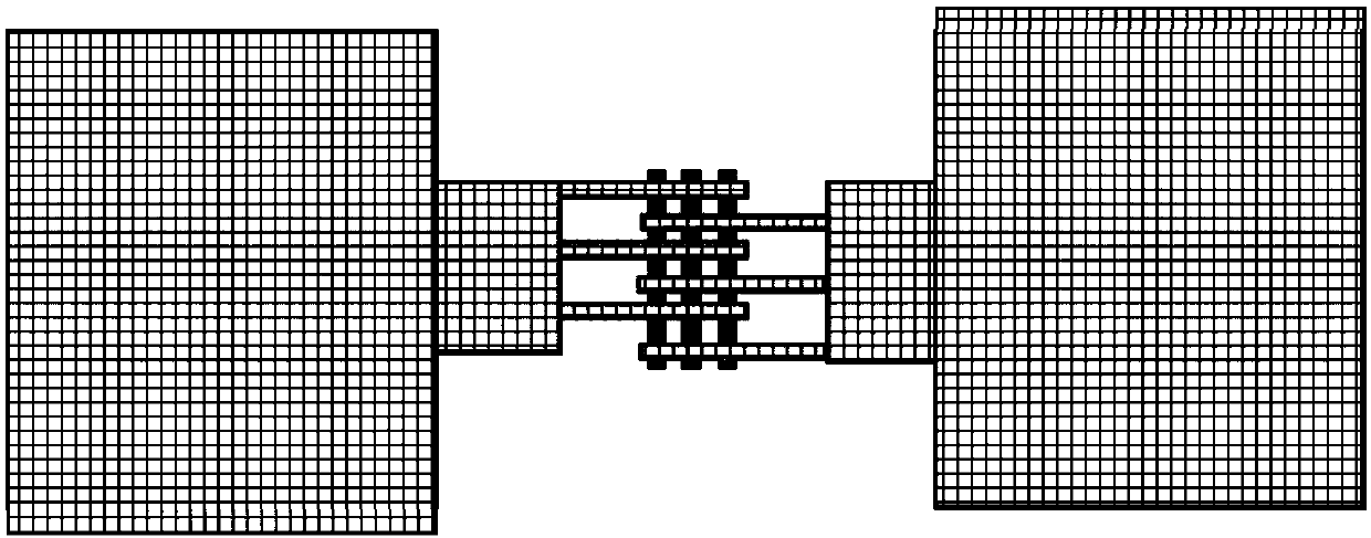 Gas sensor device, preparation method thereof and application