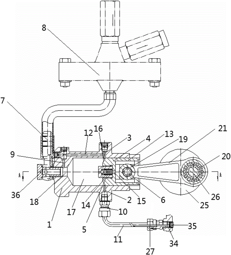 Plunger pump driving device with automatic compensation function