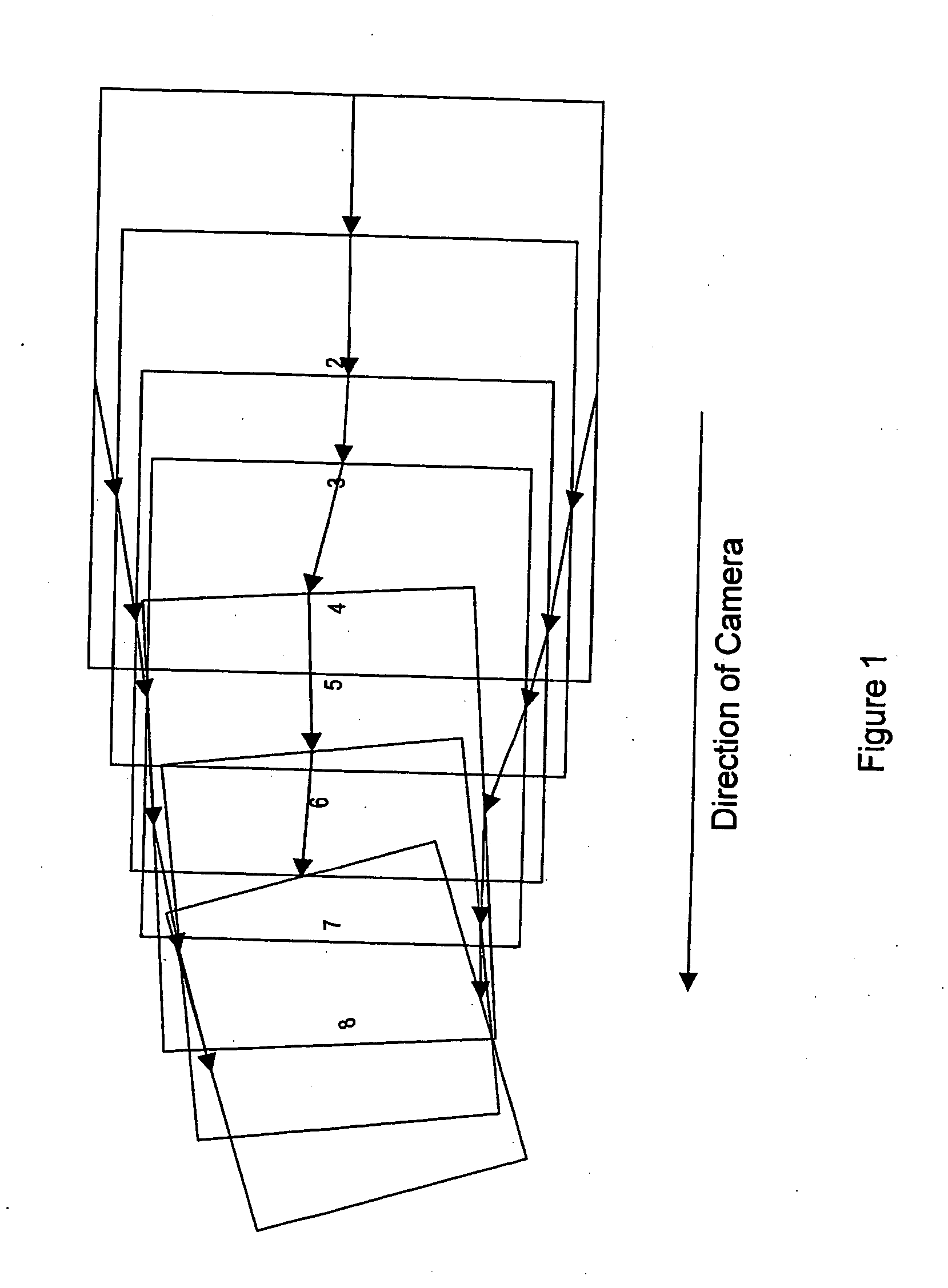 Method and system for estimating global motion in video sequences