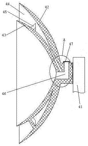 Installation structure of rear vibration isolation type electric vehicle battery pack