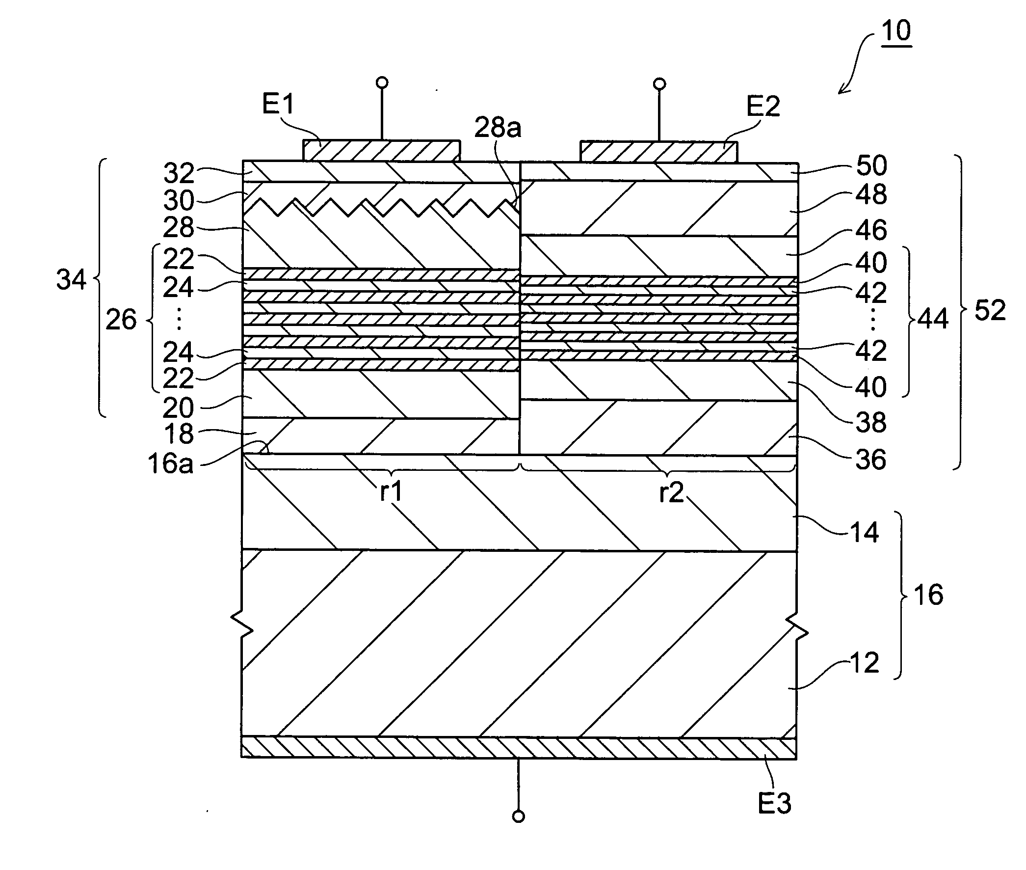 Integrated optical device and fabrication method thereof