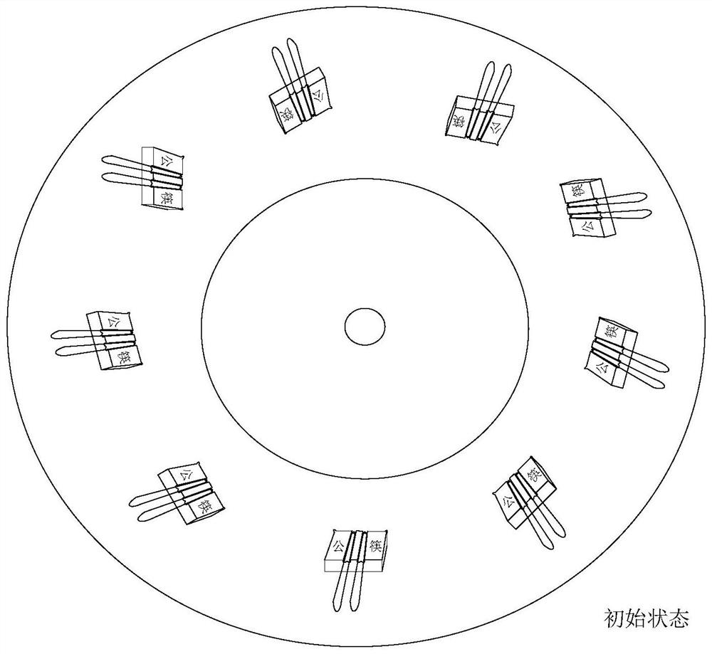 Dining party utensil system capable of automatically reminding diners to use public chopsticks and public spoons and control method