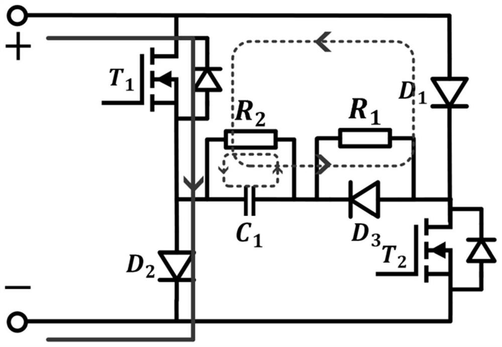 SiC MOSFET-based voltage clamping sub-module and solid-state switch