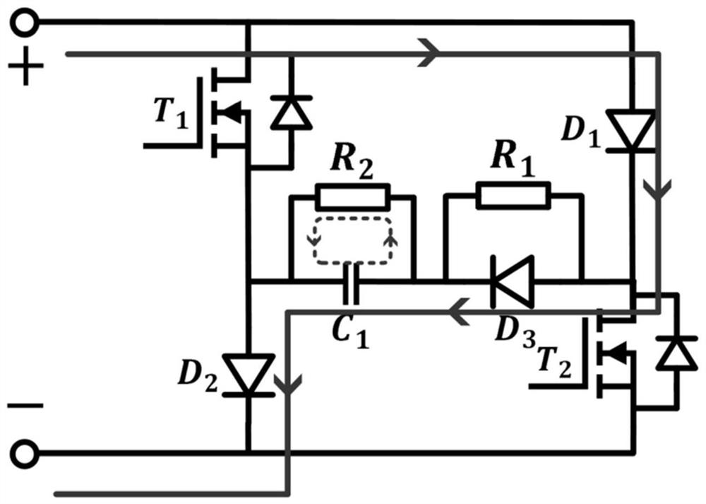 SiC MOSFET-based voltage clamping sub-module and solid-state switch