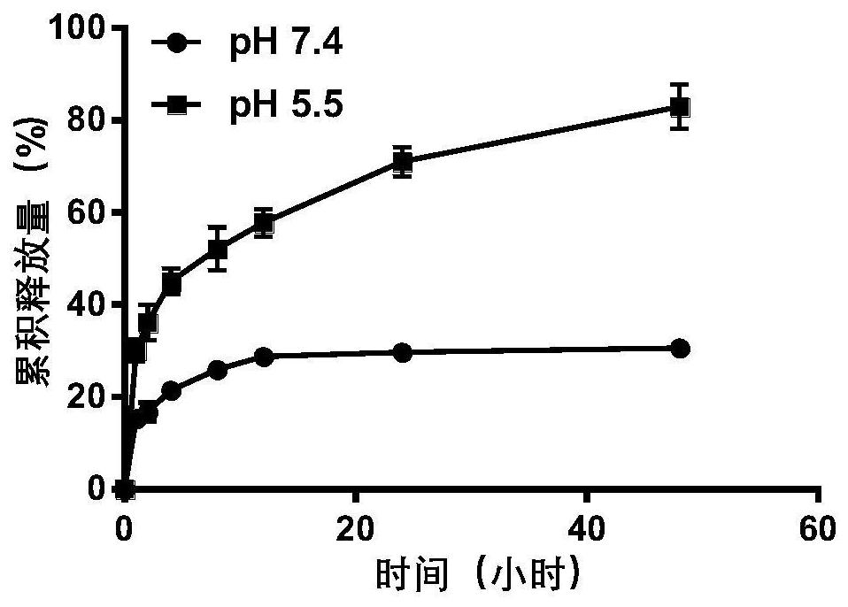 A kind of sialic acid modified composite nano drug delivery system and its preparation and application