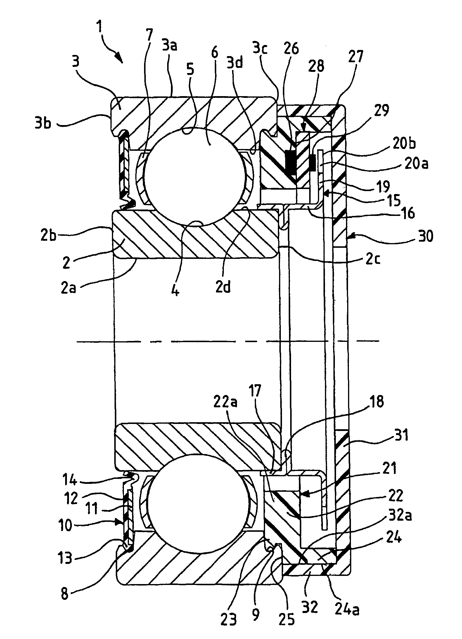 Mounting bracket, rolling bearing and corresponding assembly method