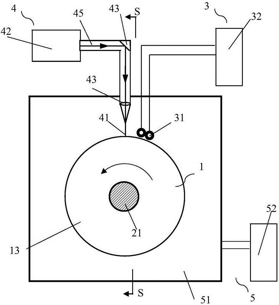 Ultrasonic-assisted induction preheating laser soldering method and device for preparing abrasive particle grinding wheel