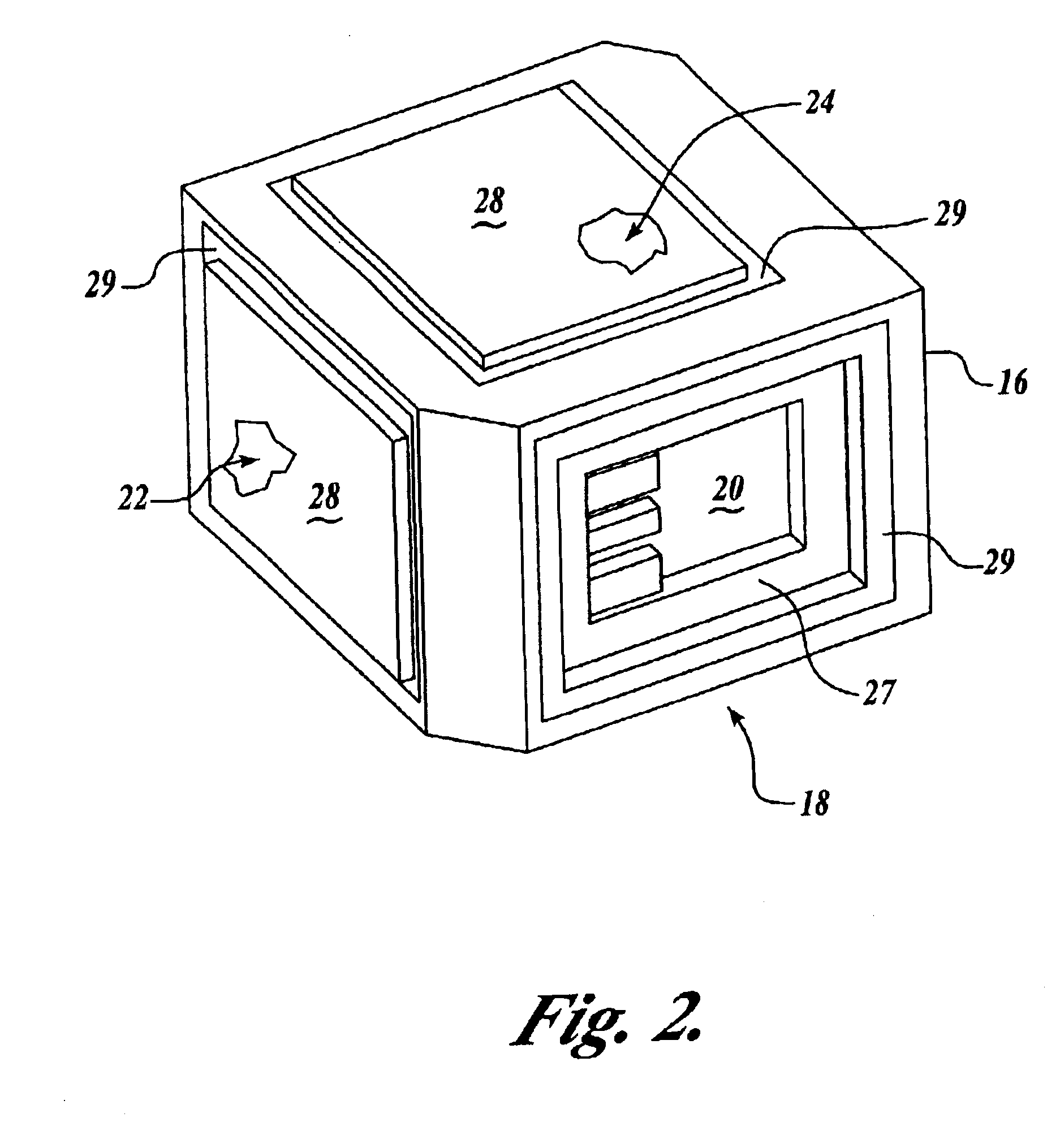 Miniature 3-dimensional package for MEMS sensors