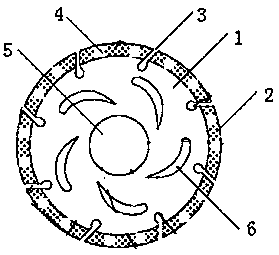 Cutting device for stone angle grinder