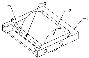 Anti-sticking agent smearing device of road roller