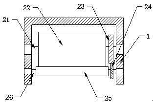 Anti-sticking agent smearing device of road roller