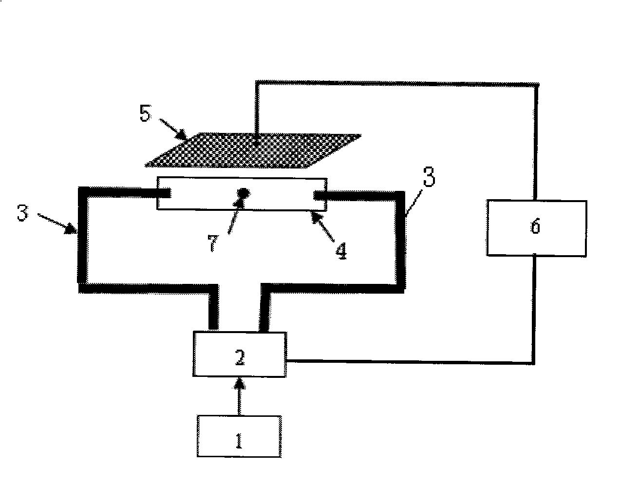 Apparatus for measuring acceleration by double optical beams, optical fibers and light traps