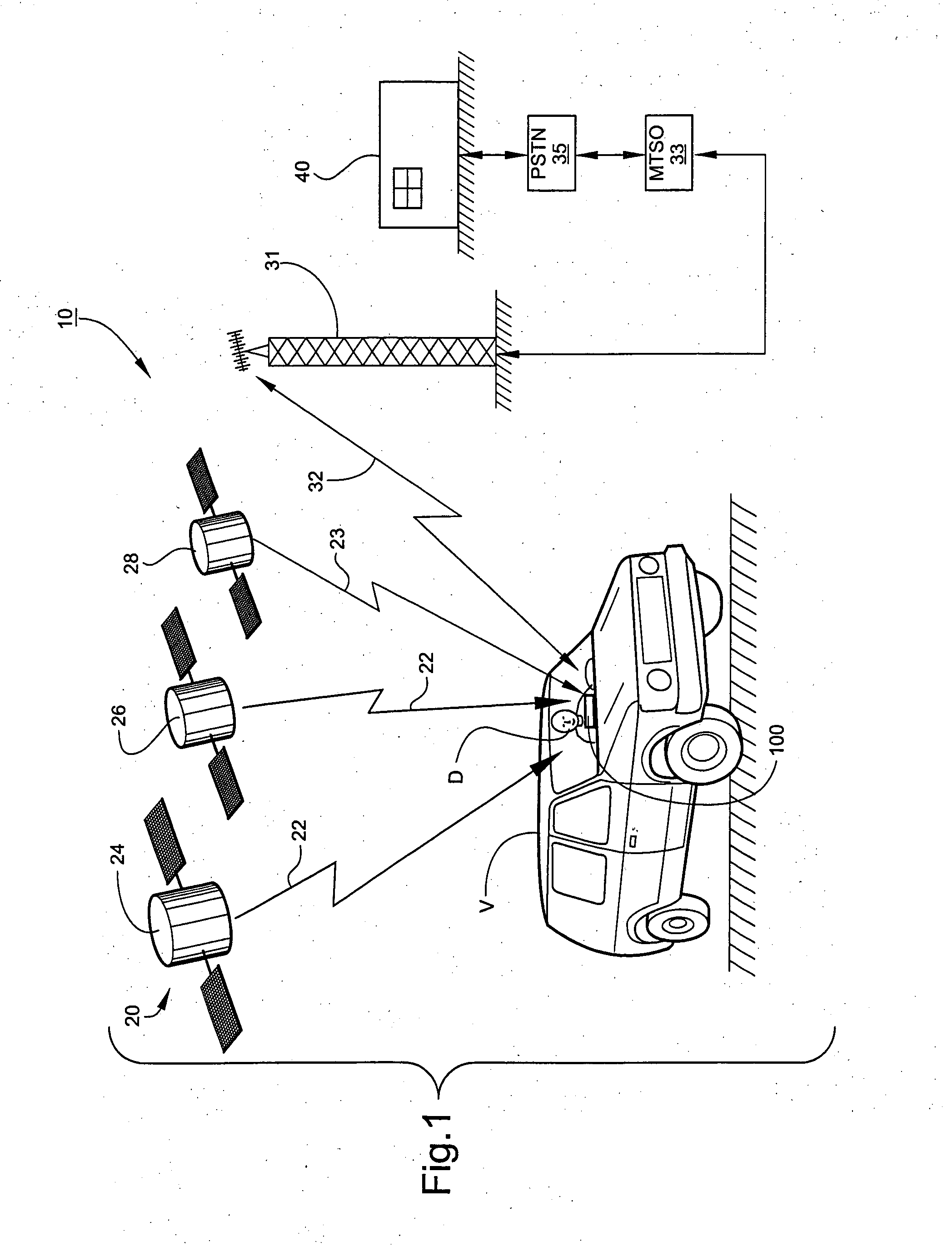 Methods, systems and mobile terminals for vehicle crash detection using a positioning system