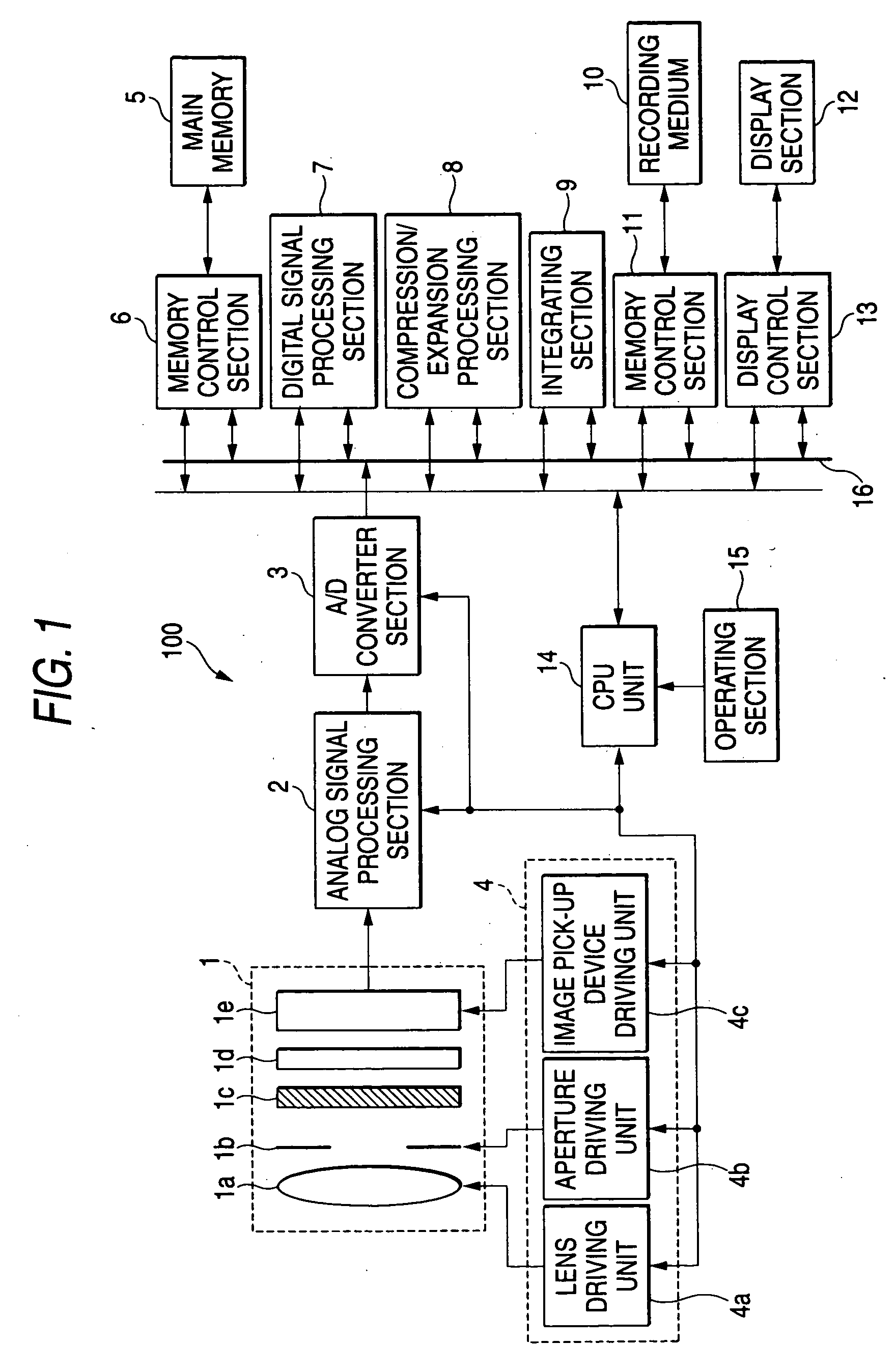 Method for driving charge-transfer type solid-state image pick-up device and image pick-up method and apparatus using the same
