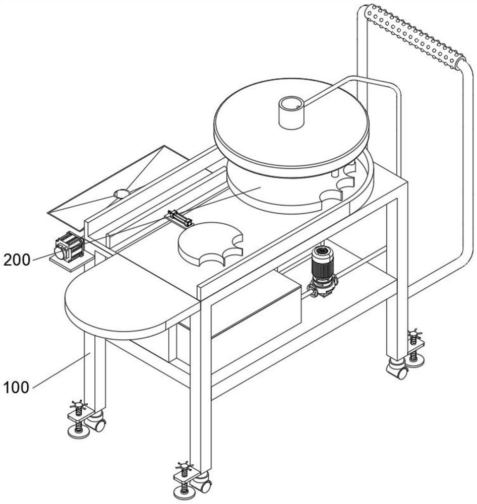 Medical medicine bottle cleaning machine based on backflow circulation type