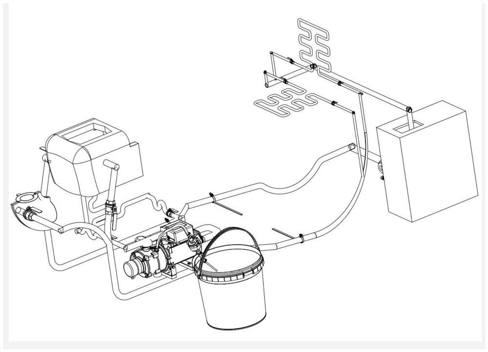 Waste heat recycling device