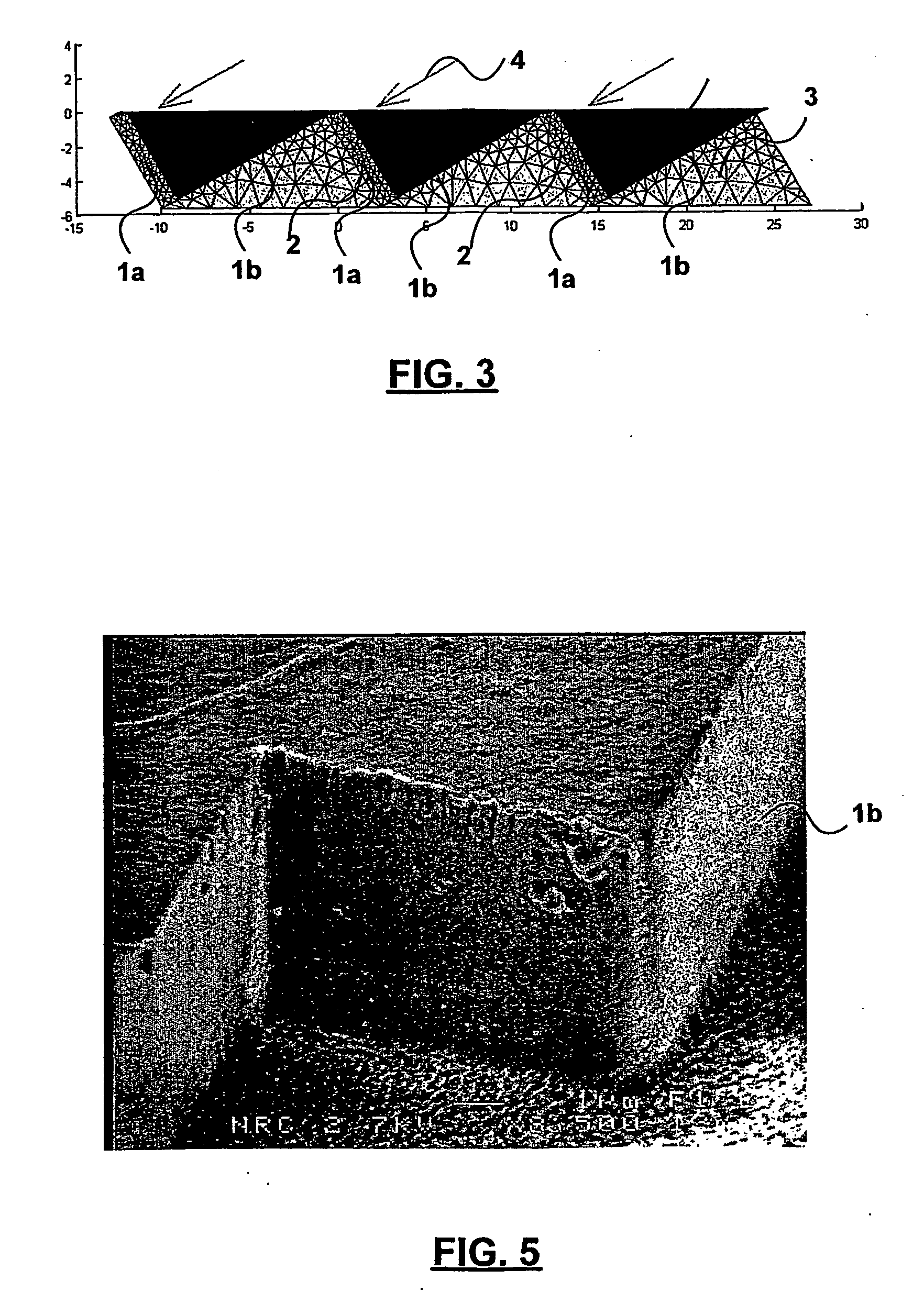 Echelle gratings with low polarization dependent loss ( PDL) using metal coating on the reflecting facets only