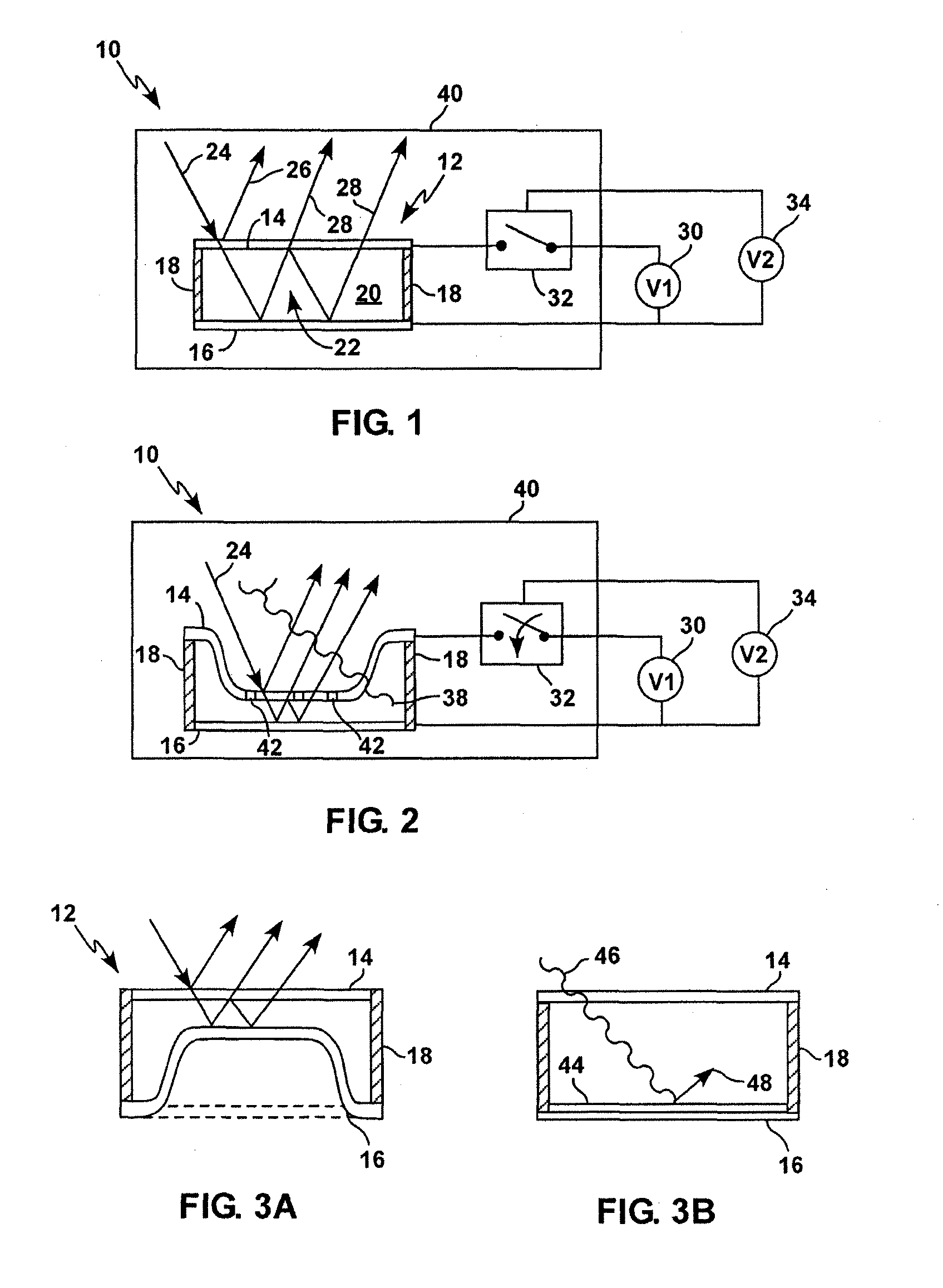 Radiation detector and method