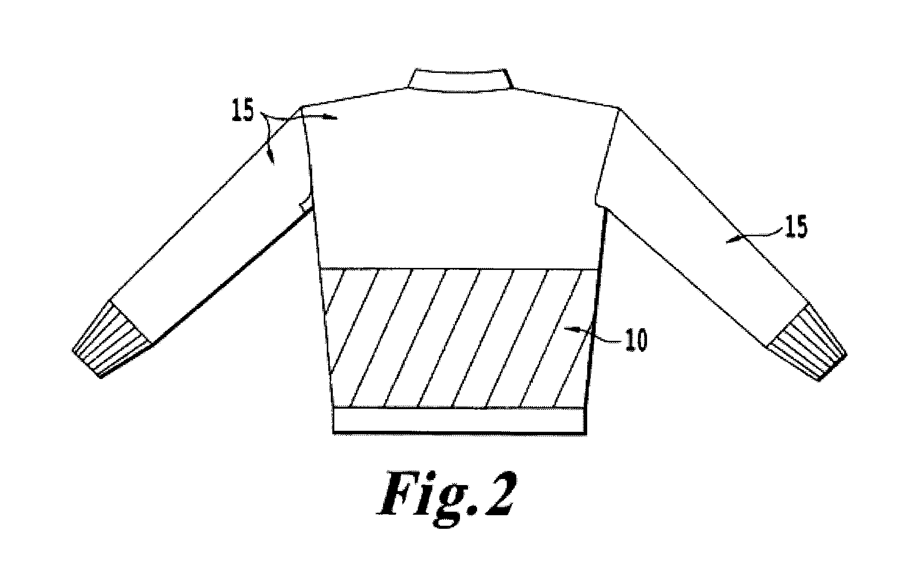 Stab resistant knit fabric having ballistic resistance made with layered modified knit structure and soft body armor construction containing the same