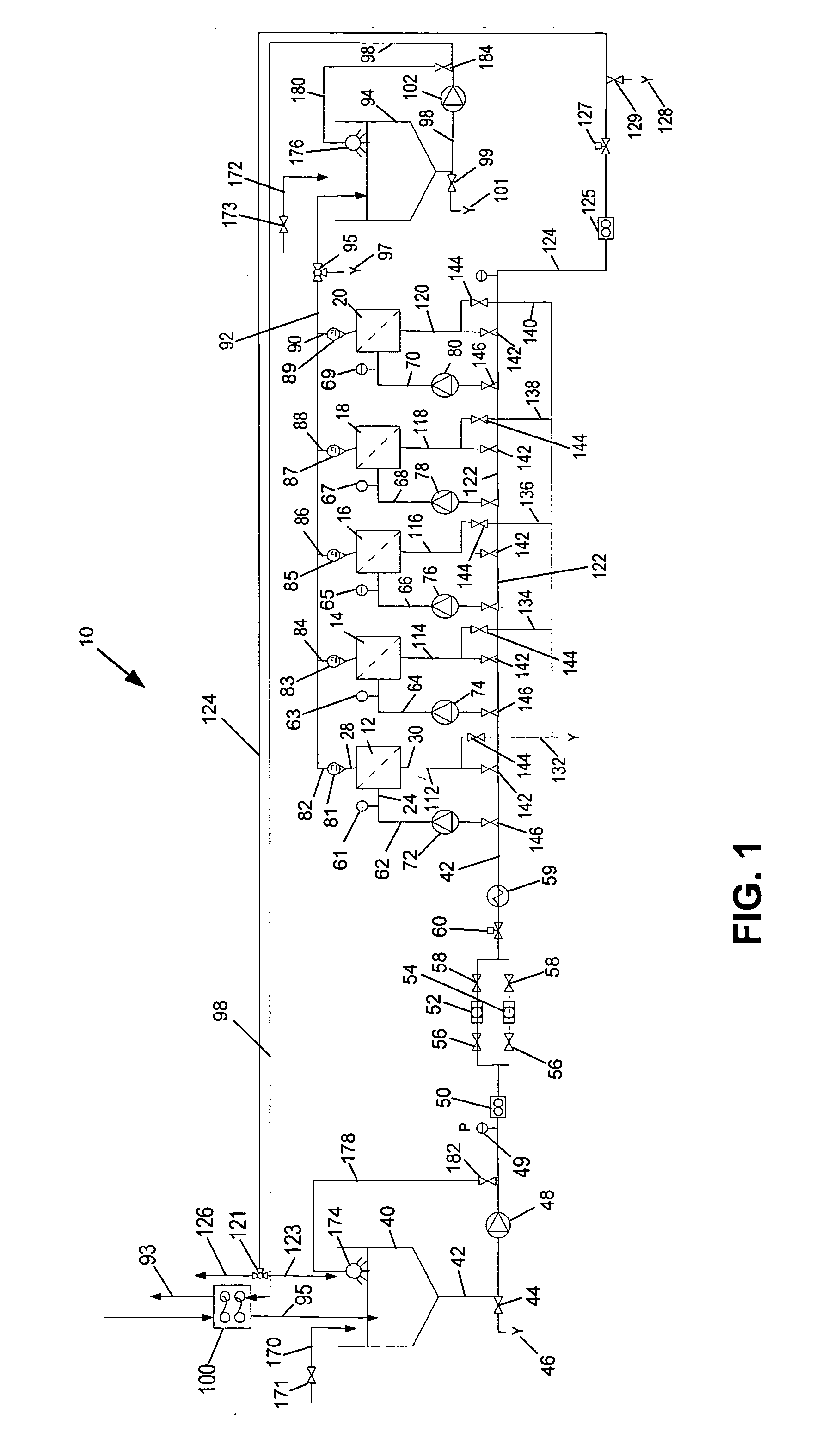 Methods for treating membranes and separation facilities and membrane treatment composition