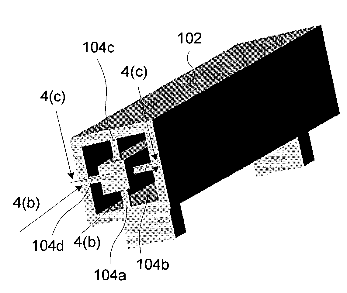 Miniature RF and microwave components and methods for fabricating such components
