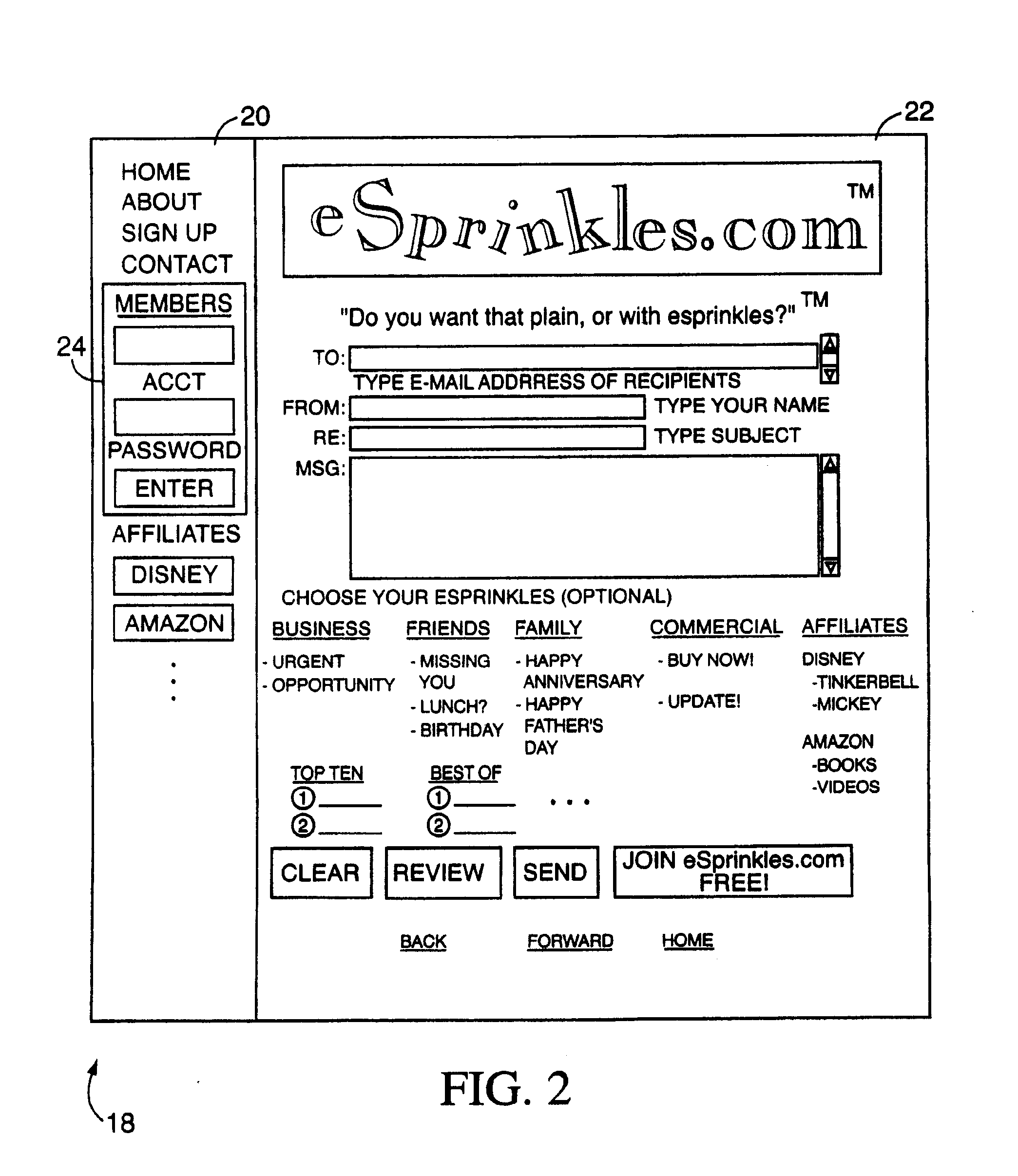 Web Based E-Mail System with Address Book Functionality