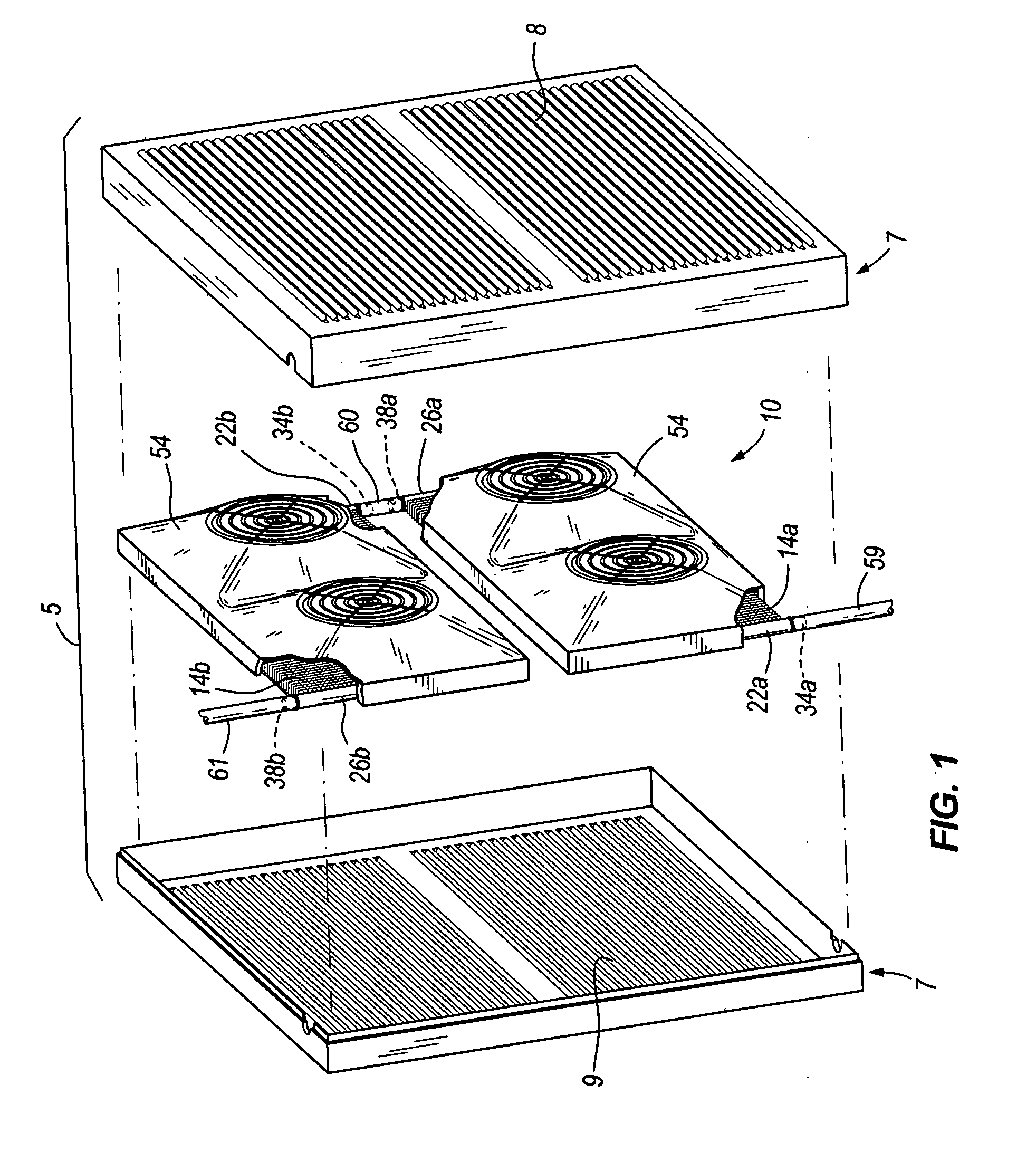 Microchannnel evaporator assembly