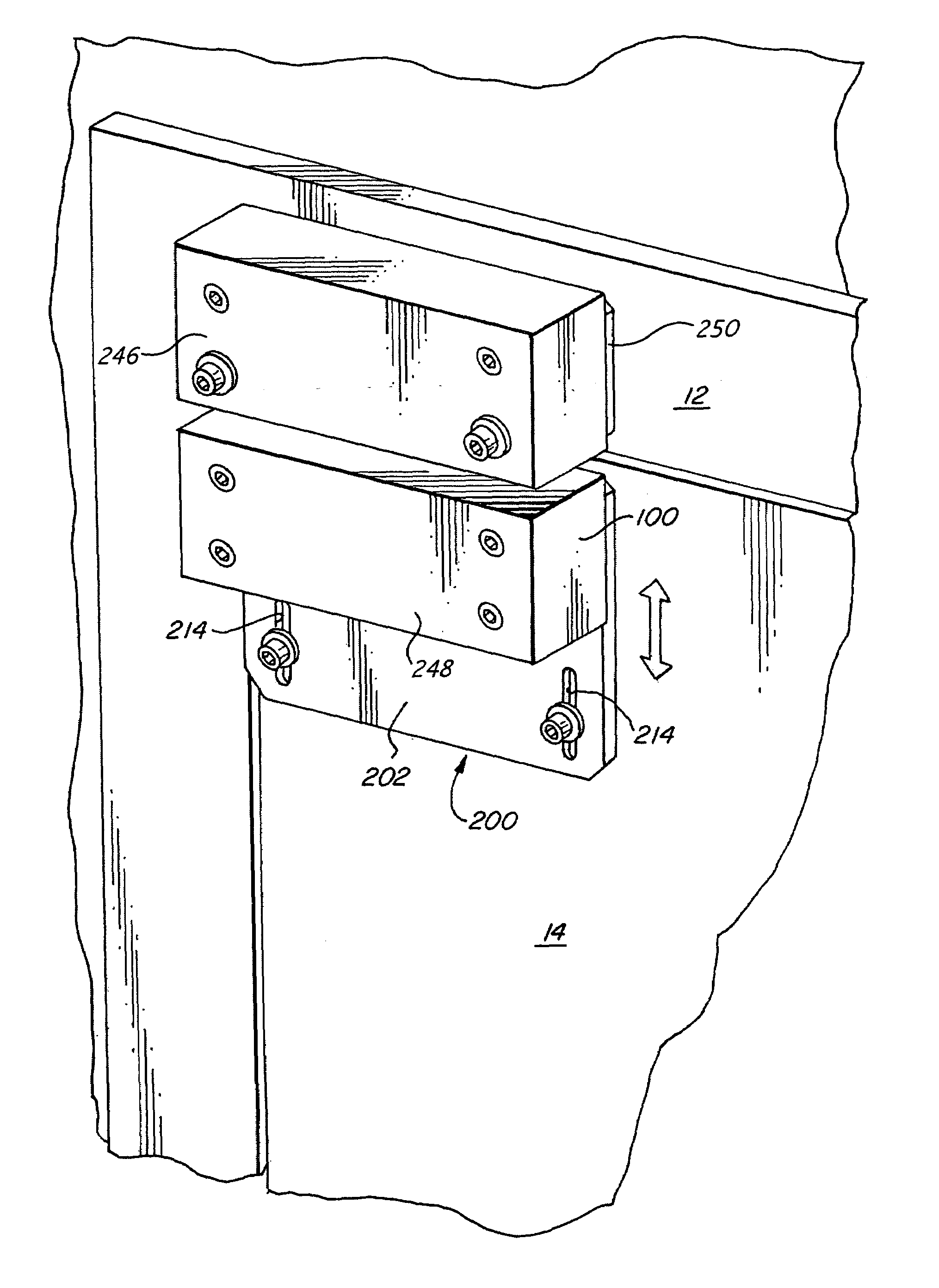 Mounting bracket for a security device