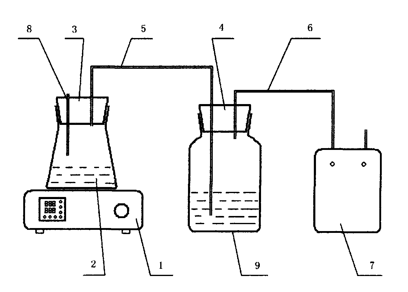 Device for extracting and concentrating arsenic-containing sample to be tested
