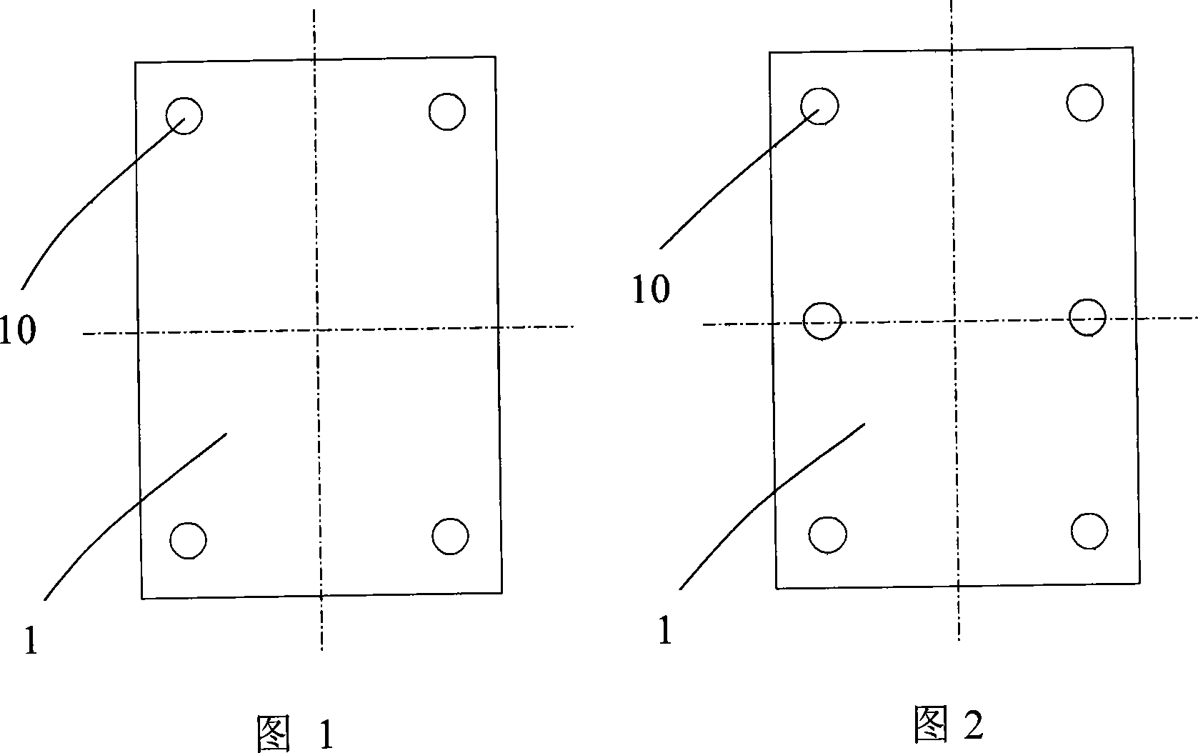 PCB plate double-face drilling and positioning method