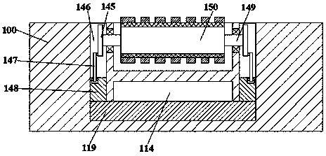 Controllable aquatic weed processing robot device