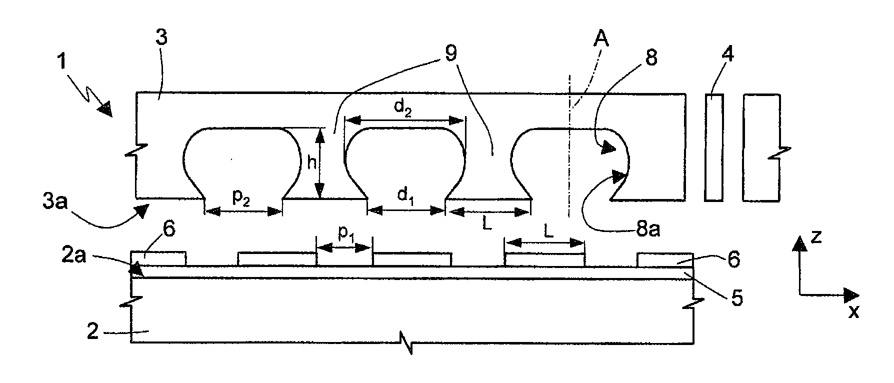 Silicon electrostatic micromotor with indentations, in particular for probe-storage systems