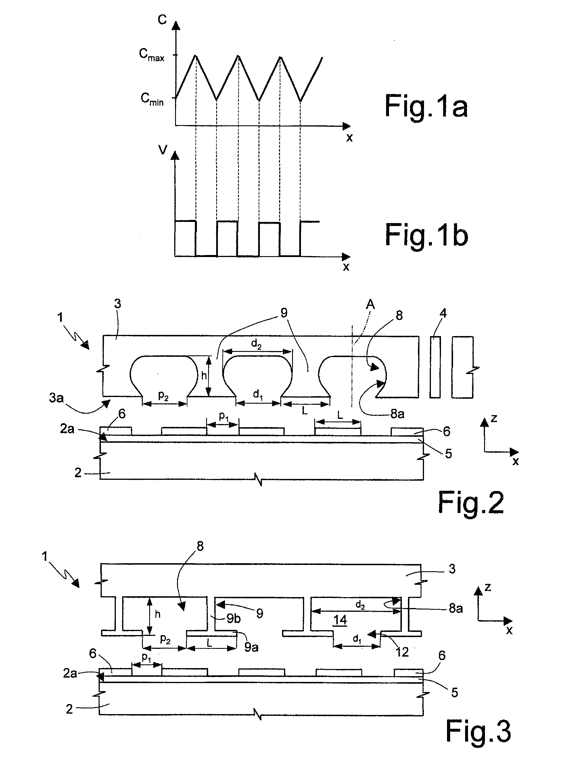 Silicon electrostatic micromotor with indentations, in particular for probe-storage systems