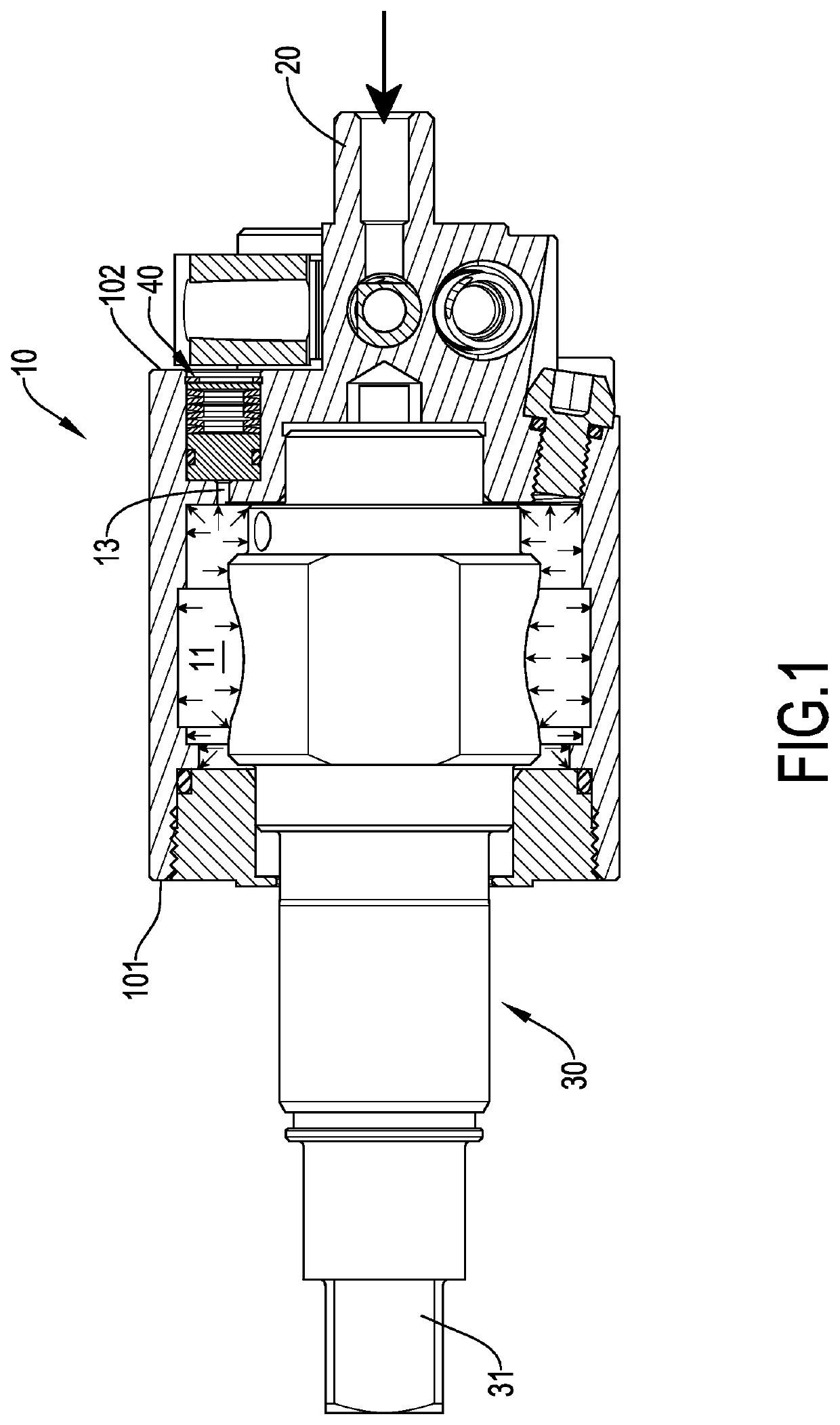 Oil pulse unit of a pneumatic tool