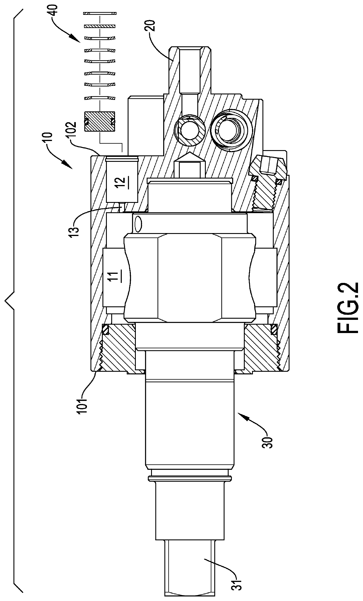 Oil pulse unit of a pneumatic tool