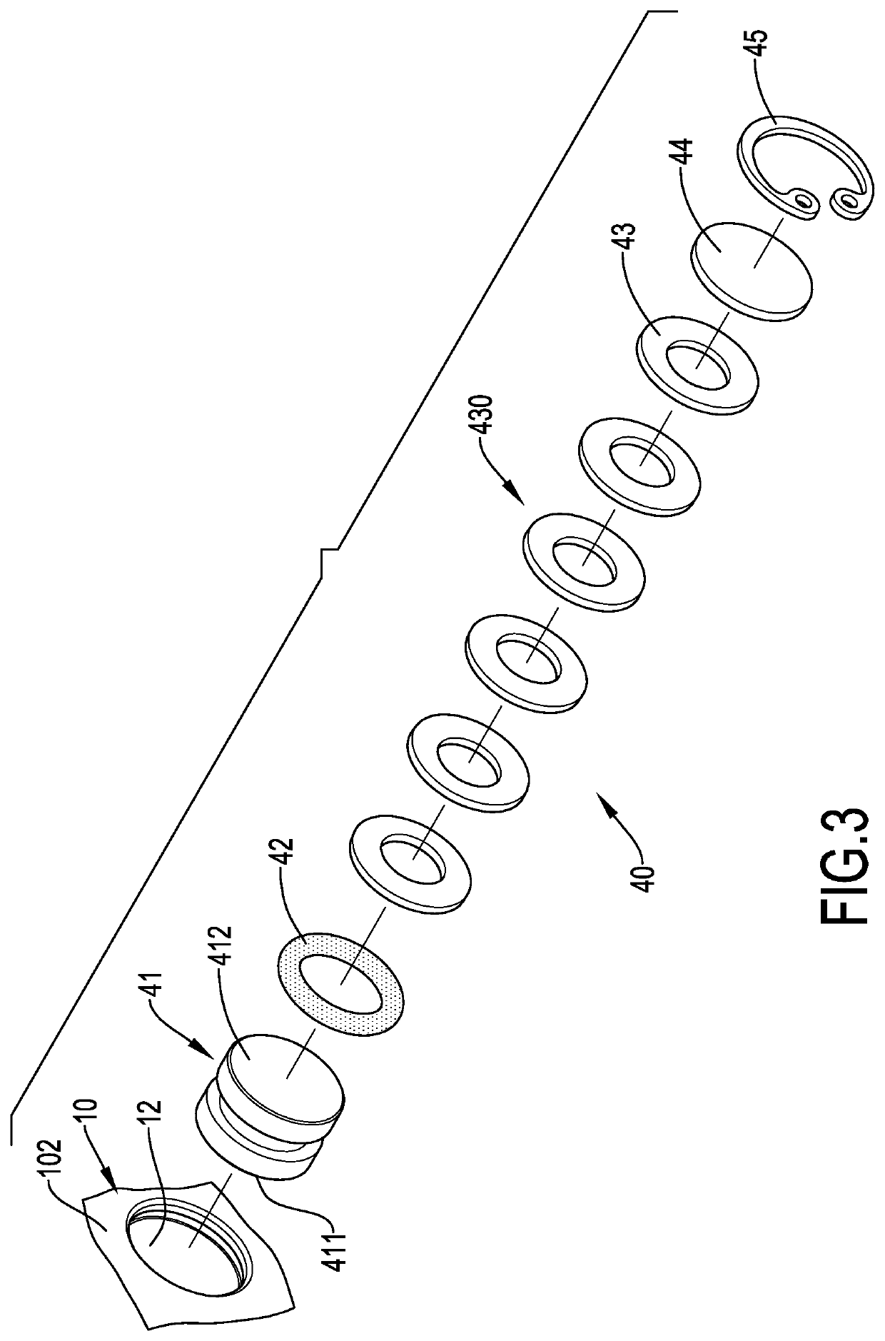 Oil pulse unit of a pneumatic tool