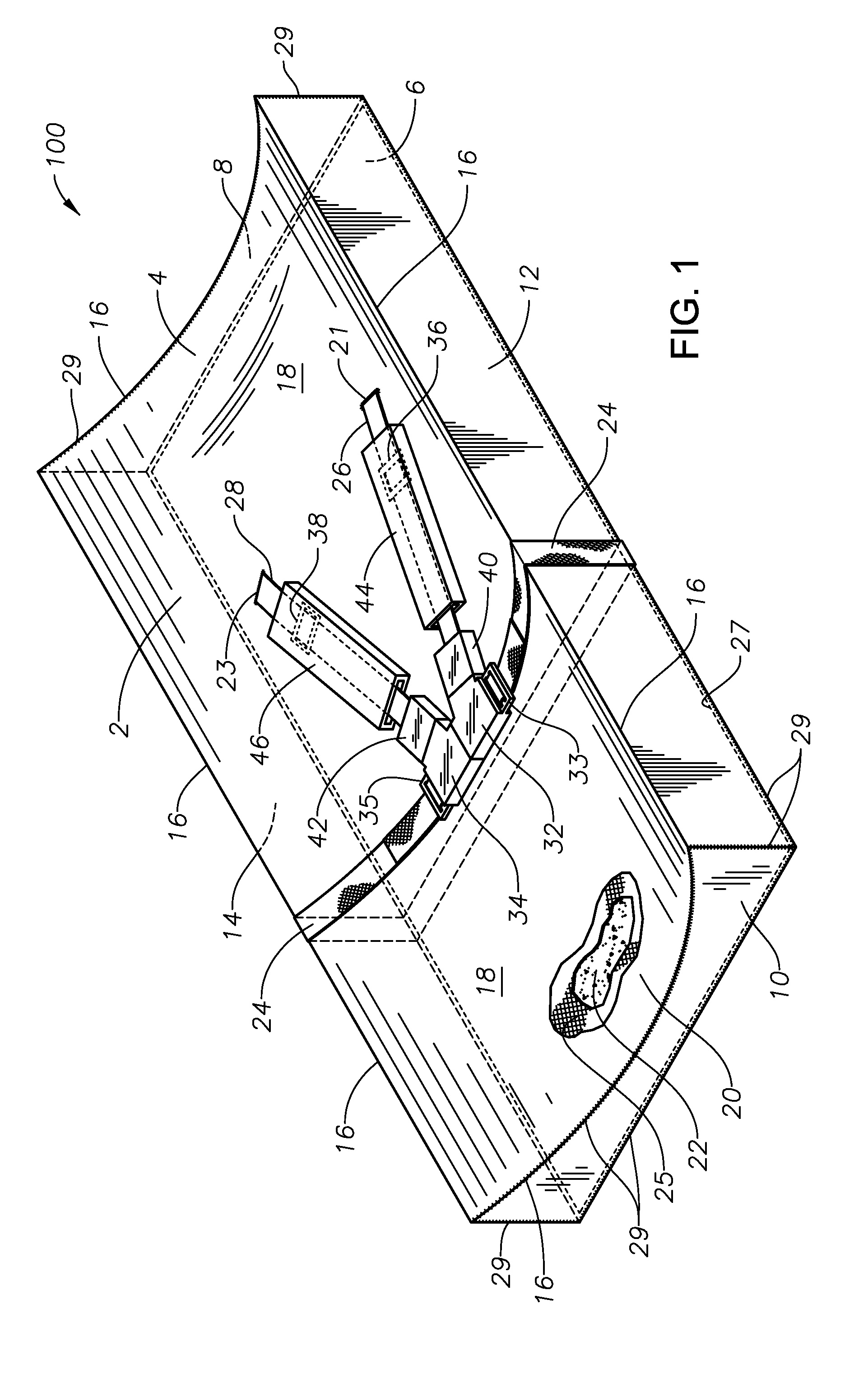 Infant changing pad