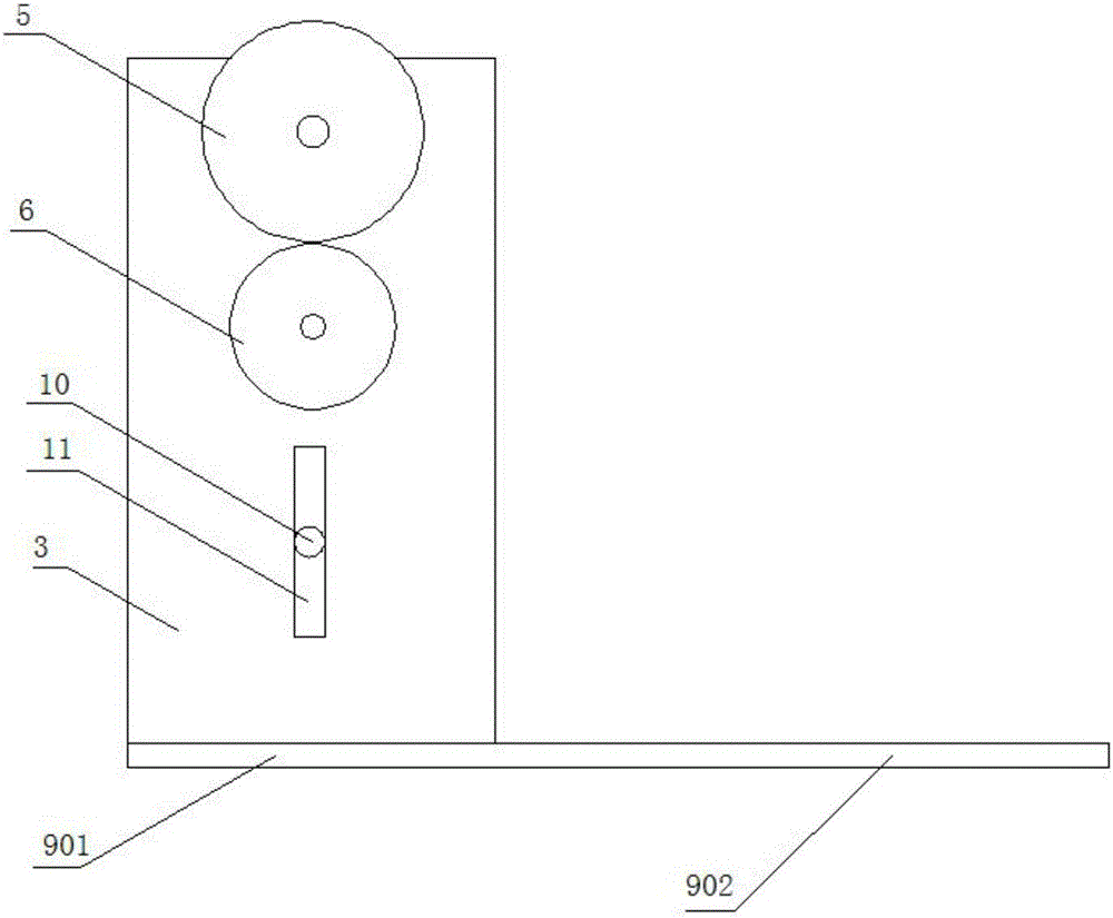 Detection apparatus for surface defects of high-voltage power line