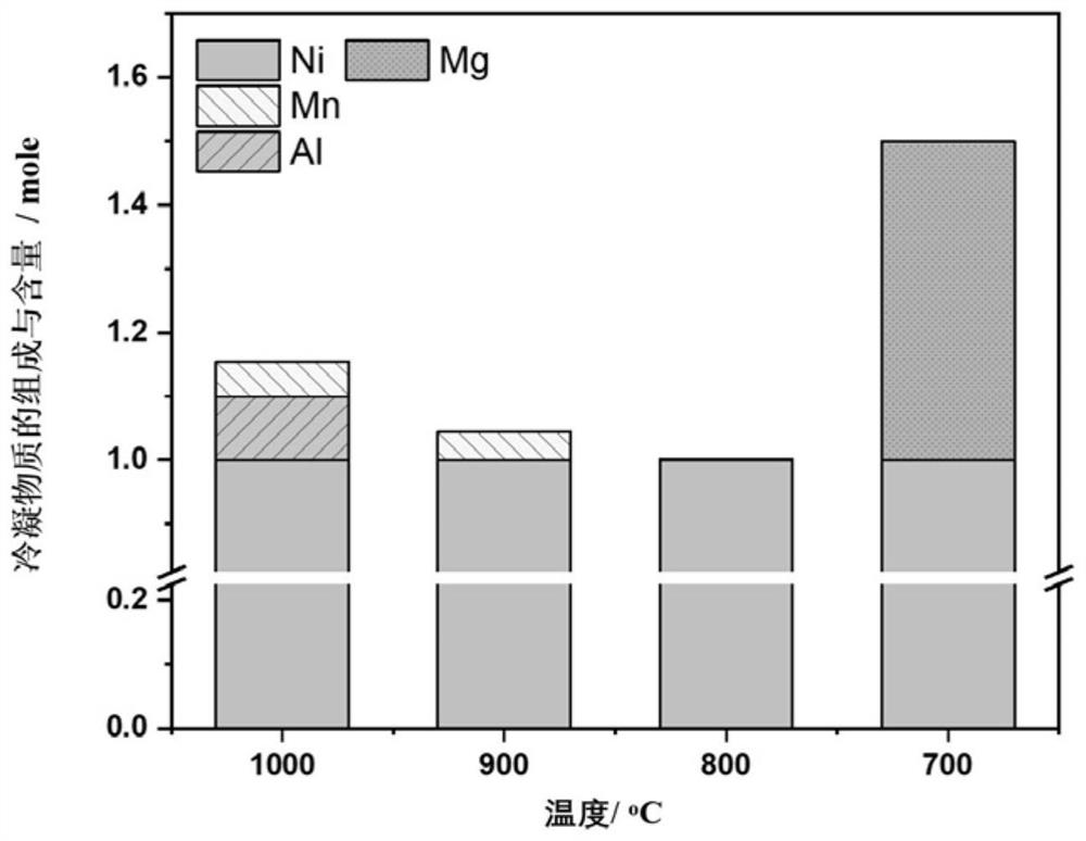 A method and device for gas-phase magnesium purification based on nickel-based filter material