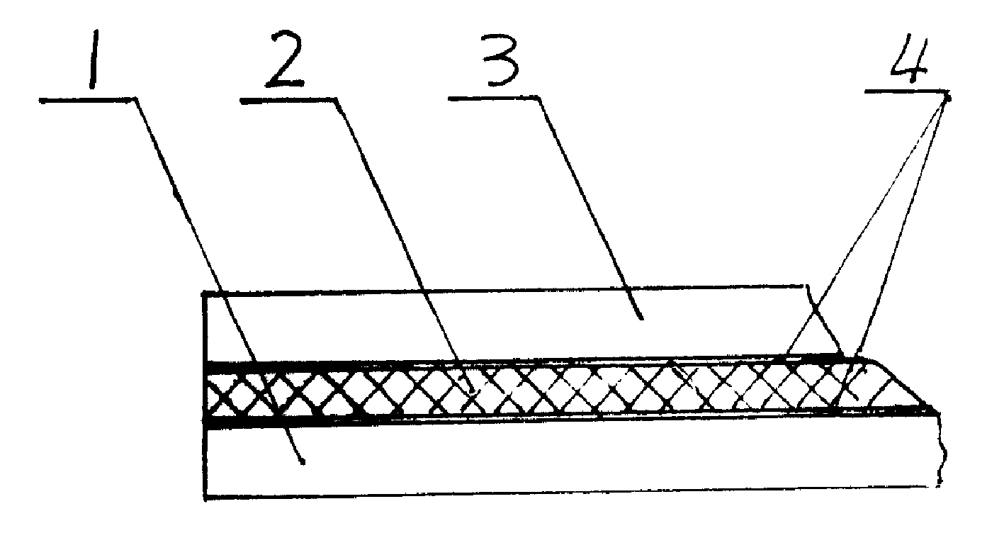 Compound damping board and its manufacturing method
